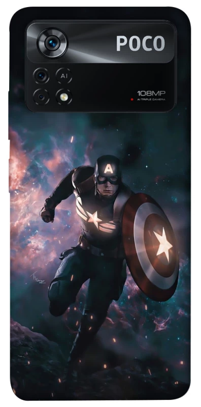 Чохол на Xiaomi Poco X4 Pro 5G Captain America фото 1 з 1