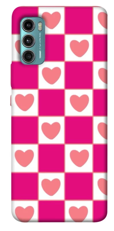 Чохол на Motorola Moto G60 Chess heart фото 1 з 1