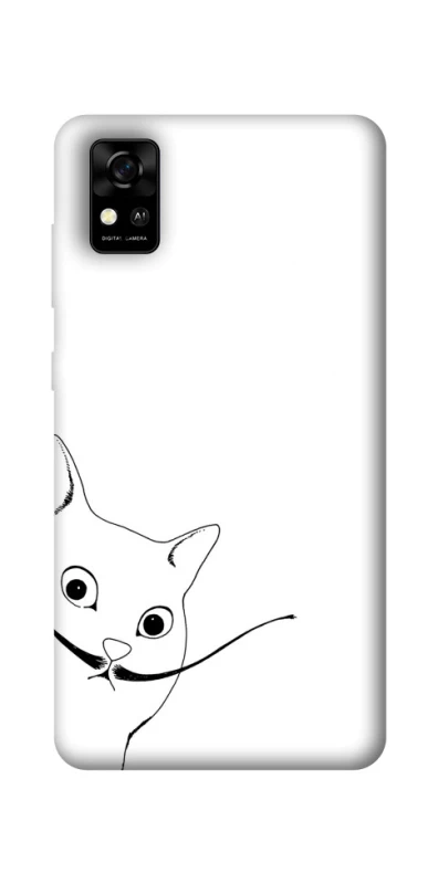 Чехол на ZTE Blade A31 Кот Дали фото 1 из 1