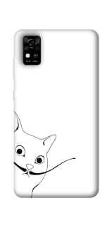 Чехол на ZTE Blade A31 Кот Дали фото 1 из 1