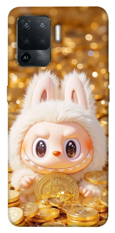 Чохол на Oppo Reno 5 Lite Bitcoin Labubu фото 1 з 1