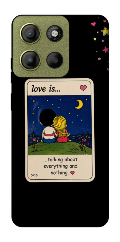 Чохол на Motorola Moto G15 4G Love is ver.6 фото 1 з 1