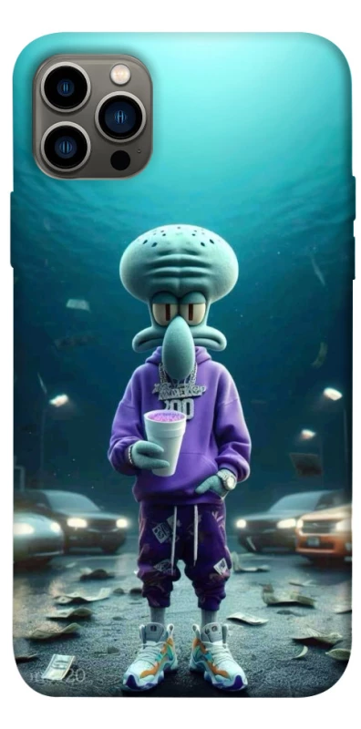 Чохол на Apple iPhone 12 Pro (6.1") Сквідвард фото 1 з 1