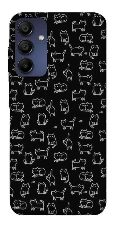 Чохол на Samsung Galaxy A15 4G/5G Black Cats фото 1 з 1