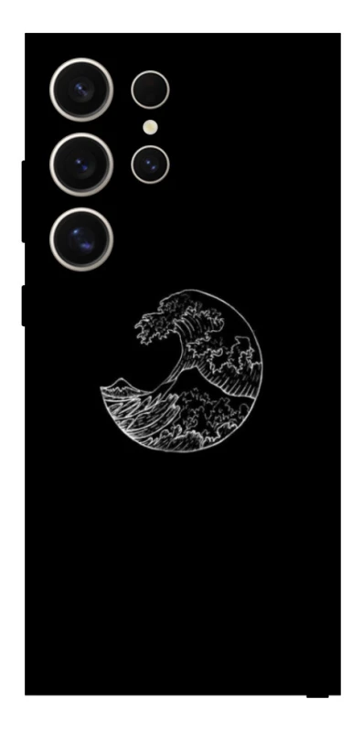 Чохол на Samsung Galaxy S25 Ultra Black tsunami фото 1 Чохол на Samsung Galaxy S25 Ultra Black tsunami фото 1 з 1