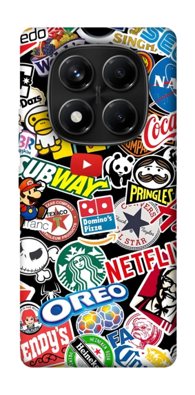 Чехол на Xiaomi Redmi Note 14 Pro 4G brands фото 1 из 1