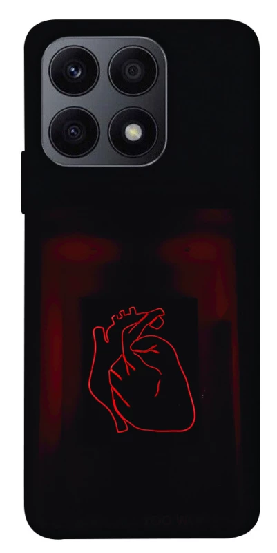 Чехол на Huawei Honor X8a Красное сердце фото 1 из 1