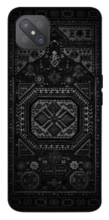Чехол на Oppo A92s Черный ковер фото 1 из 1