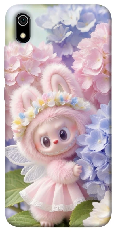 Чохол на Xiaomi Redmi 7A Labubu & Flowers ver.1 фото 1 з 1