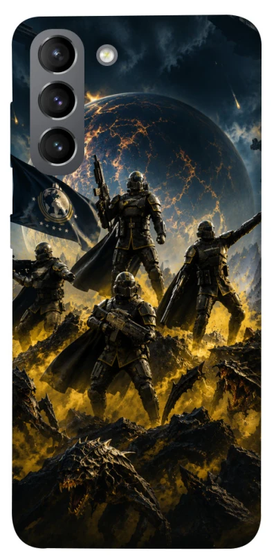 Чохол на Samsung Galaxy S21 HELLDIVERS фото 1 з 1