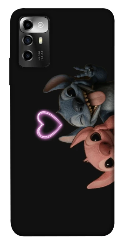 Чехол на ZTE Blade A72 Love Stitch & Angel фото 1 из 1