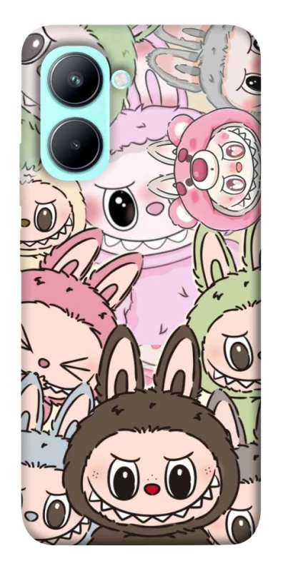 Чохол на Realme C33 All Labubu 3 фото 1 з 1