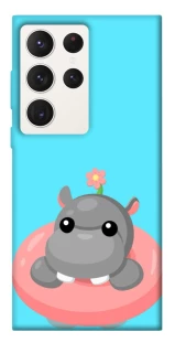 Чехол на Samsung Galaxy S23 Ultra Adopt Me Hippo Floatie фото 1 из 1