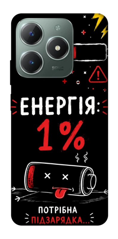 Чохол на Realme C61 Енергія: 1% фото 1 з 1