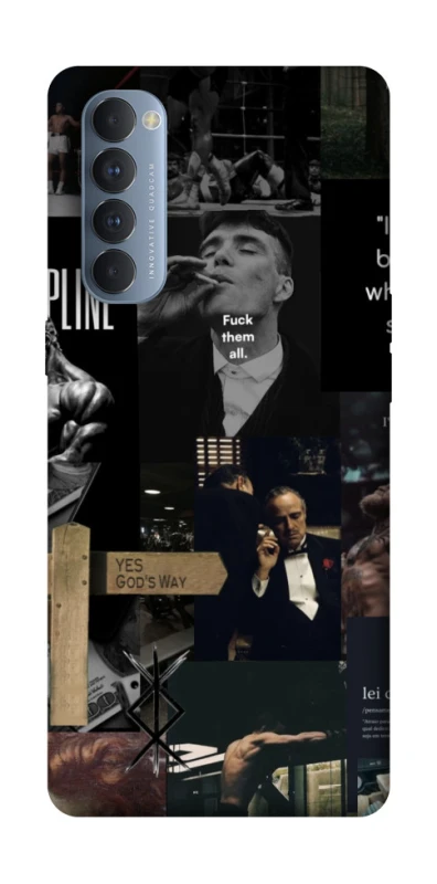 Чохол на Oppo Reno 4 Pro Men's style v2 фото 1 з 1