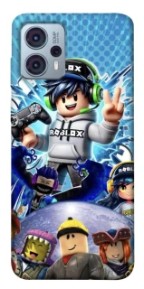 Чехол на Motorola Moto G23 Roblox collage ver.3 фото 1 из 1