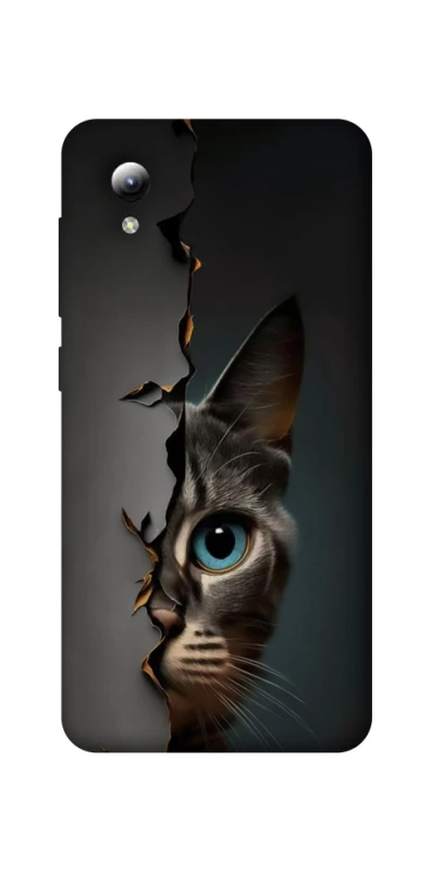 Чохол на ZTE Blade A3 (2019) Кіт-підглядач v2 фото 1 з 1