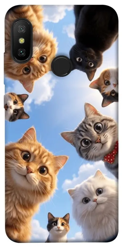 Чохол на Xiaomi Mi A2 Lite / Xiaomi Redmi 6 Pro Cats фото 1 з 1