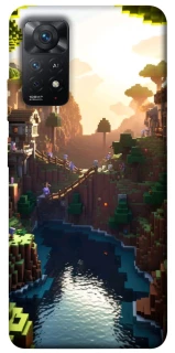 Чехол на Xiaomi Redmi Note 11 Pro 4G/5G Minecraft sunset фото 1 из 1