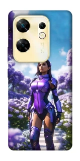 Чохол на Infinix Zero 30 4G Cyber space girl ver.4 фото 1 з 1