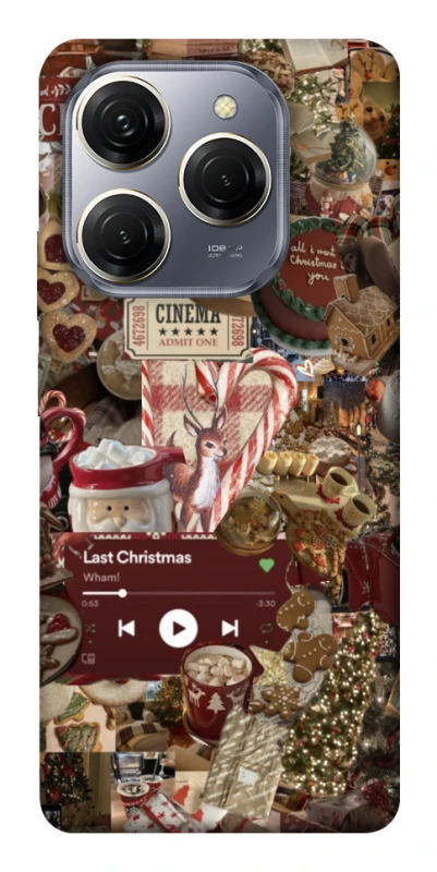 Чохол на TECNO Spark 20 Pro Christmas spirit ver.4 фото 1 з 1