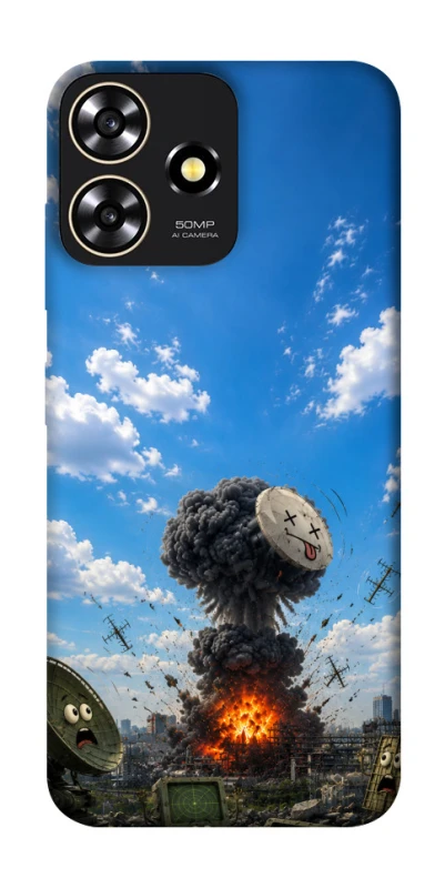 Чохол на ZTE Blade A73 4G Moscow never sleeps ver.6 фото 1 з 1