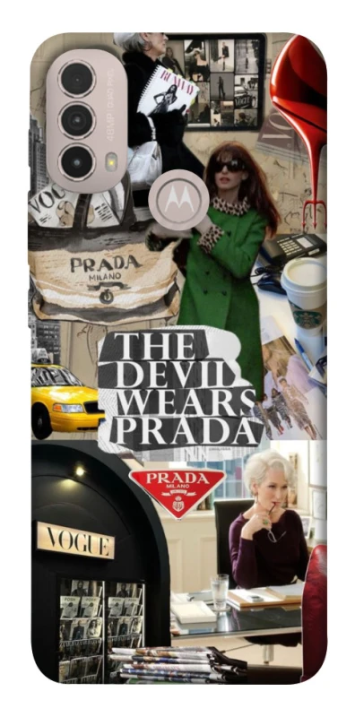 Чохол на Motorola Moto E40 Fashion collage ver.14 фото 1 з 1