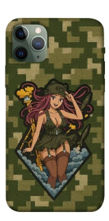 Чохол на Apple iPhone 11 Pro (5.8") Military Waifu фото 1 з 1
