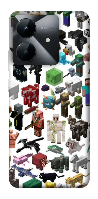 Чохол на Realme Note 60x Minecraft v4 фото 1 з 1