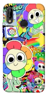 Чохол на Huawei P20 Lite Dandy world collage фото 1 Чохол на Huawei P20 Lite Dandy world collage фото 1 з 1