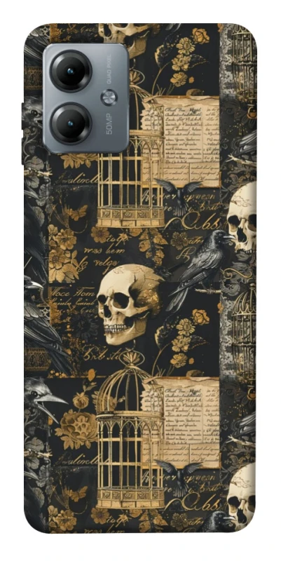 Чохол на Motorola Moto G14 Halloween aesthetics ver.1 фото 1 з 1