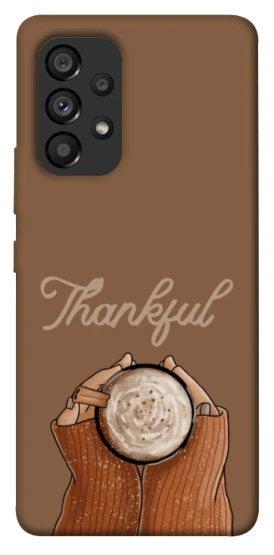 Чохол на Samsung Galaxy A53 5G Thankful coffee фото 1 з 1