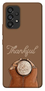 Чохол на Samsung Galaxy A53 5G Thankful coffee фото 1 з 1