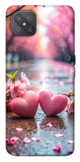 Чохол на Oppo A92s Pink heart фото 1 з 1