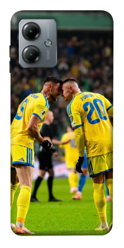 Чехол на Motorola Moto G14 UA-Football ver.2 фото 1 из 1