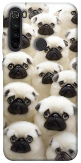 Чохол на Xiaomi Redmi Note 8T Doggy Pug Love фото 1 з 1