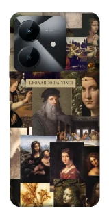 Чехол на Realme Note 60x Leonardo da Vinci фото 1 из 1