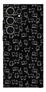 Чохол на Samsung Galaxy S25 Ultra Black Cats фото 1 Чохол на Samsung Galaxy S25 Ultra Black Cats фото 1 з 1