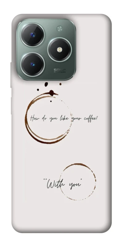 Чехол на Realme C61 Coffee with you фото 1 из 1