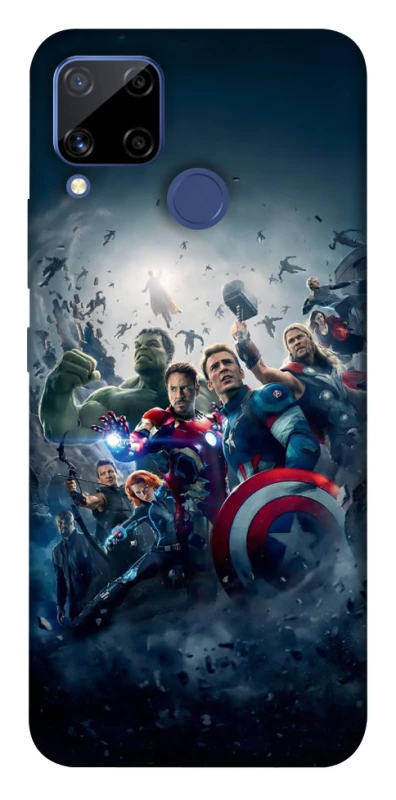 Чохол на Realme C15 Marvel heroes фото 1 з 1