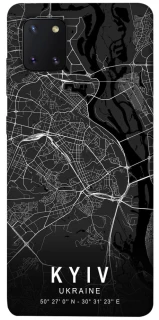 Чохол на Samsung Galaxy Note 10 Lite (A81) Kyiv map фото 1 з 1