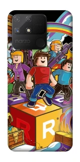 Чохол на Realme Narzo 50A Roblox family фото 1 з 1