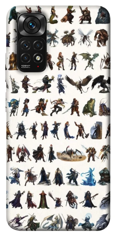 Чохол на Xiaomi Redmi Note 11 (Global) / Note 11S Character Selection фото 1 з 1