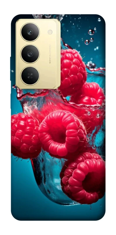 Чохол на Realme 14x Малинка у воді фото 1 з 1