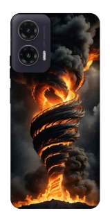 Чехол на Motorola Moto G35 Огненный торнадо фото 1 из 1