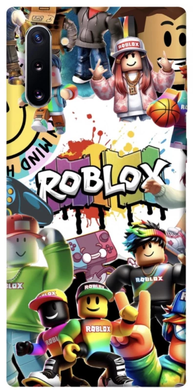 Чохол на Samsung Galaxy Note 10 Roblox Characters Collage фото 1 з 1