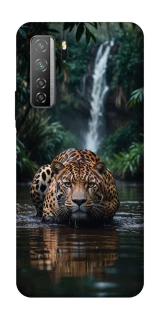Чехол на Huawei Nova 7 SE Leopard in water фото 1 из 1