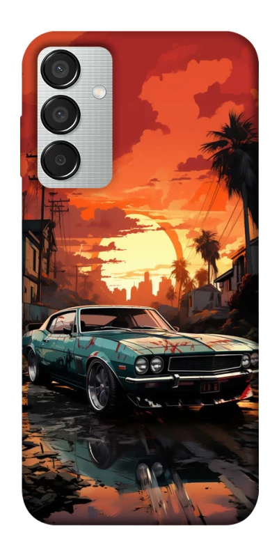 Чохол на Samsung Galaxy M15 5G Car at sunset фото 1 з 1