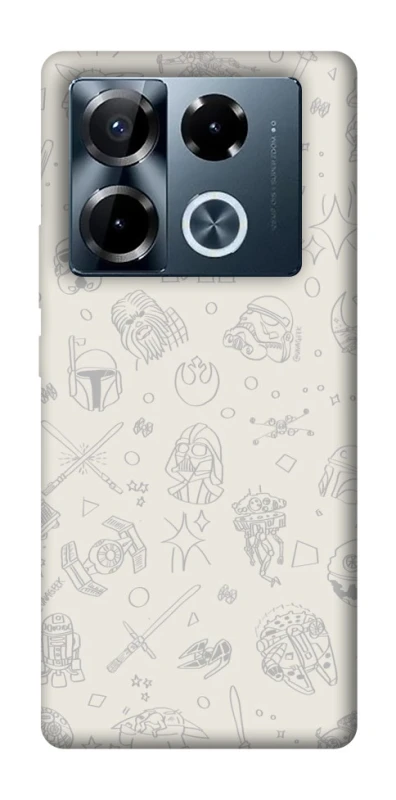 Чохол на Infinix Note 40 Pro 4G Star Wars background ver.1 фото 1 з 1