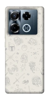 Чохол на Infinix Note 40 Pro 4G Star Wars background ver.1 фото 1 з 1